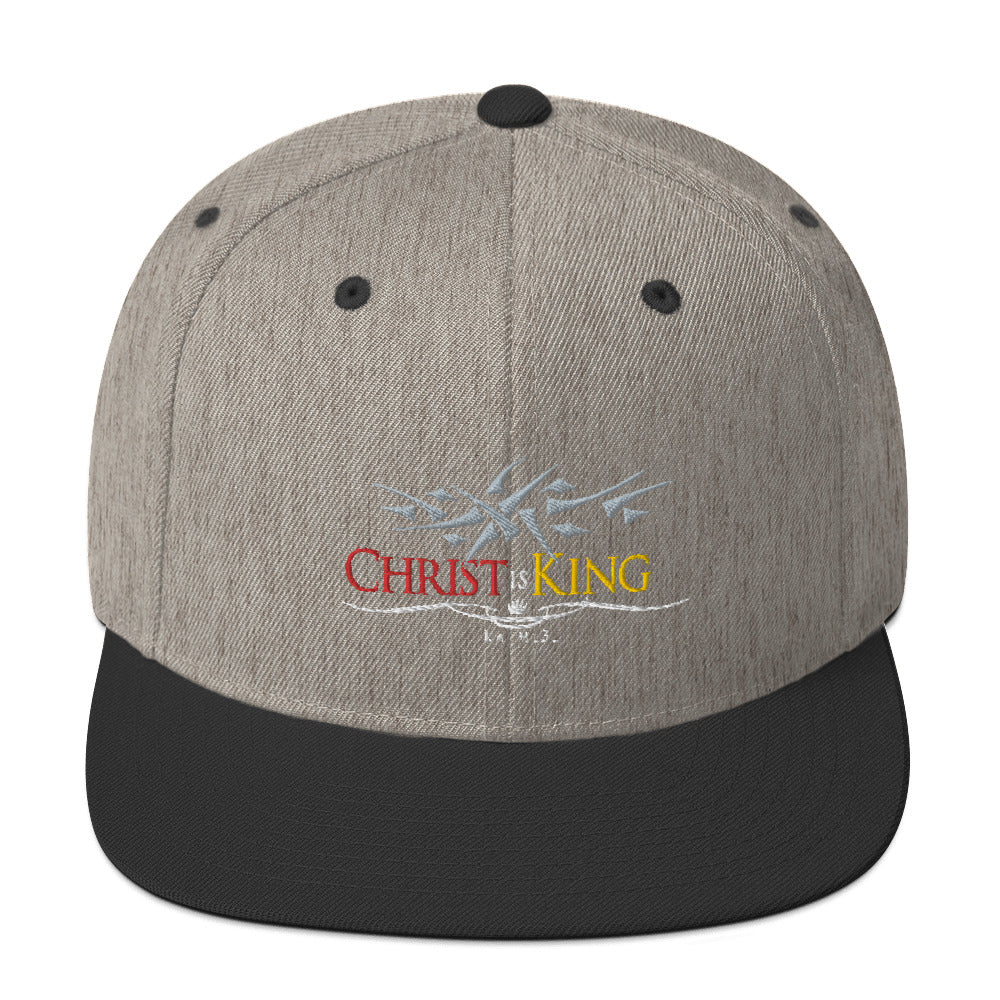 "Christ Is King" Snapback Hat