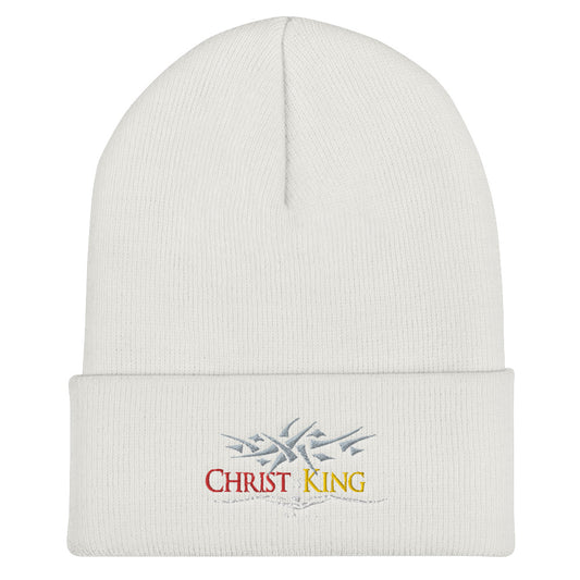 "Christ Is King" Cuffed Beanie
