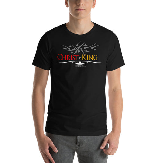 "Christ Is King" Short-Sleeve Unisex T-Shirt