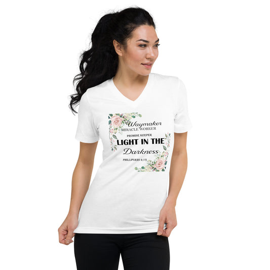 Waymaker Unisex Short Sleeve V-Neck T-Shirt