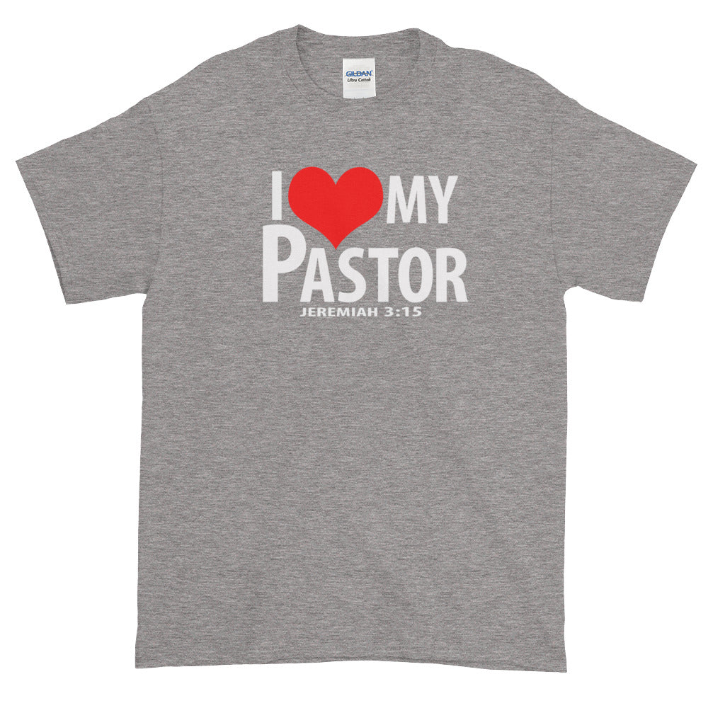 I love my Pastor (white letters)