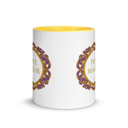 Prayer Warrior Mug with Color Inside