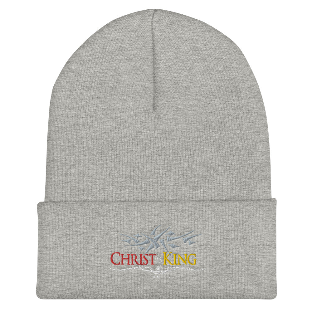 "Christ Is King" Cuffed Beanie