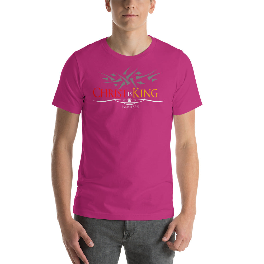 "Christ Is King" Short-Sleeve Unisex T-Shirt