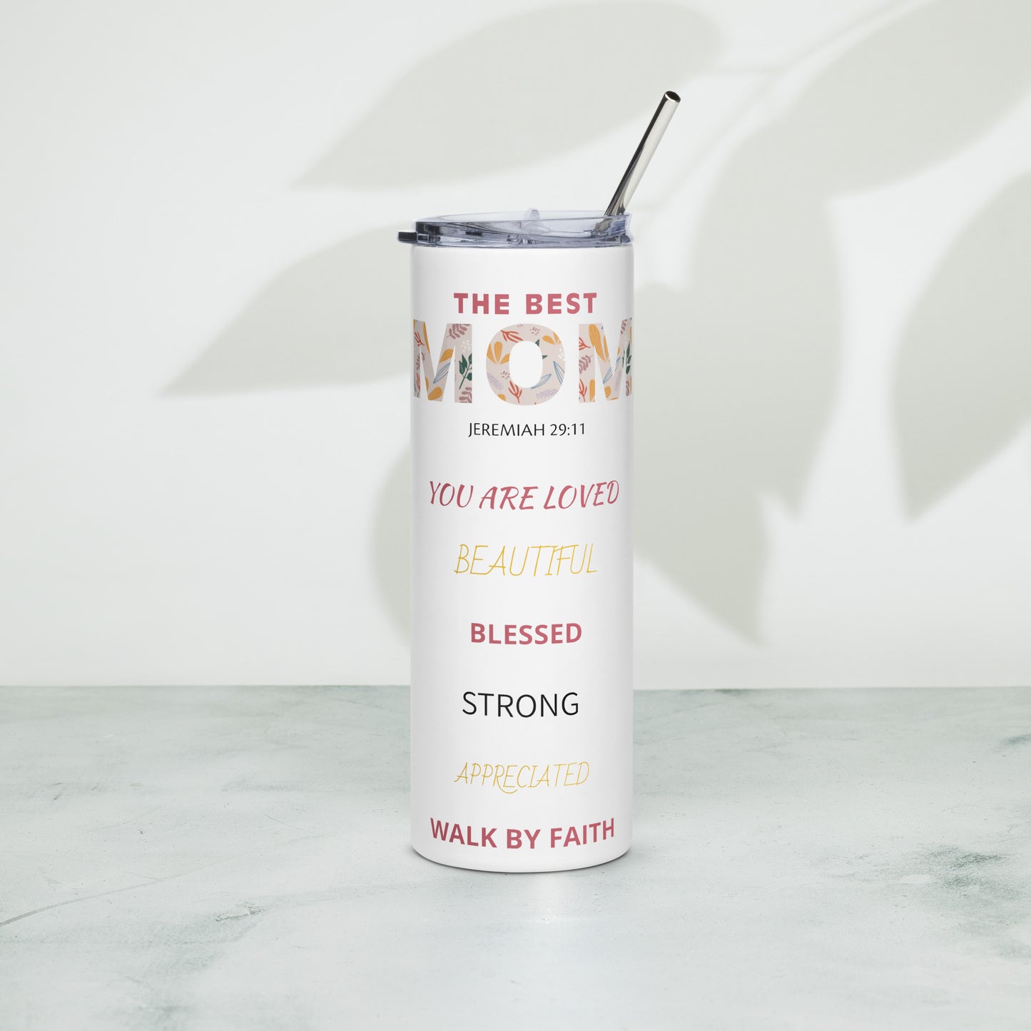 BEST MOM Stainless steel tumbler