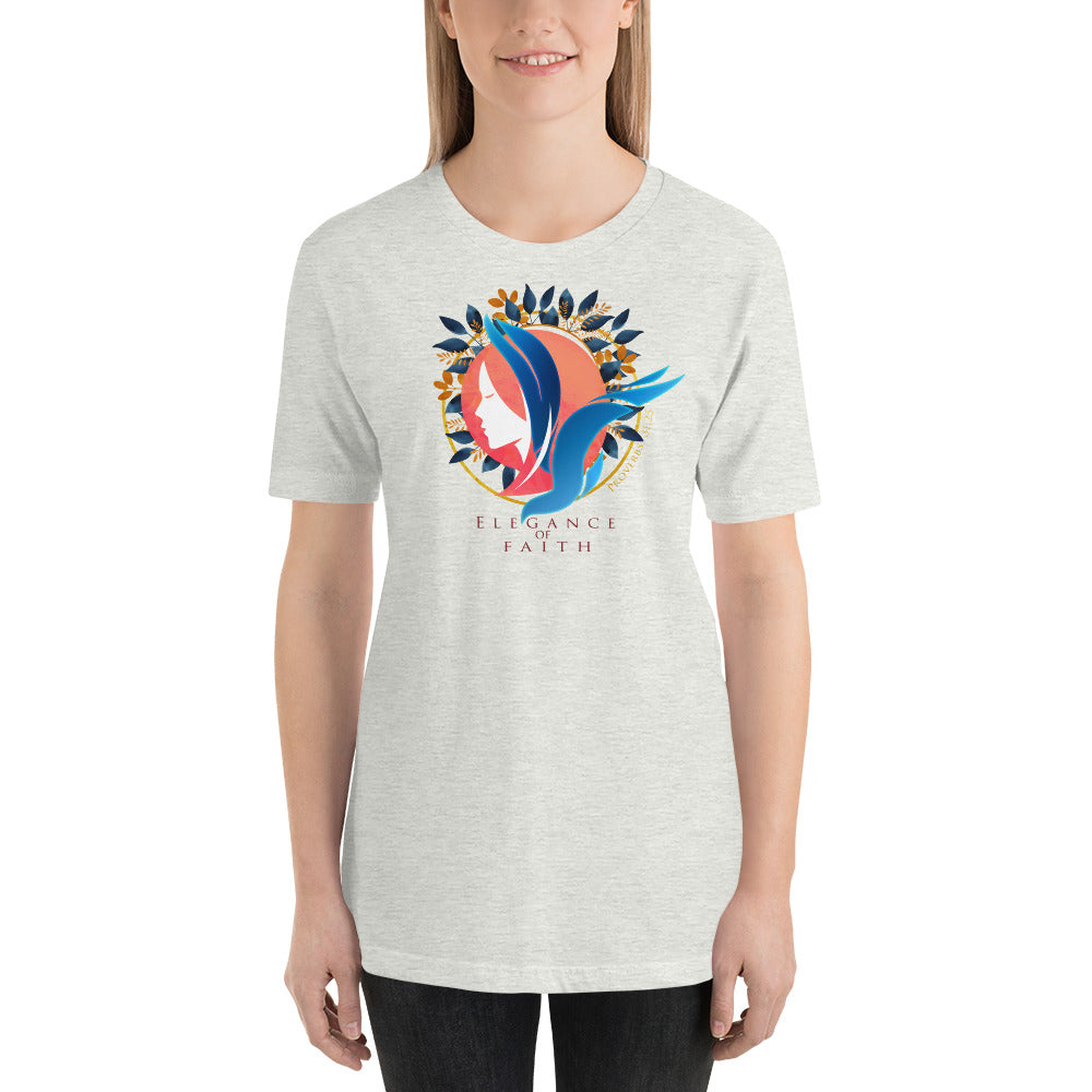 "Elegance of Faith"  Women's Short-Sleeve