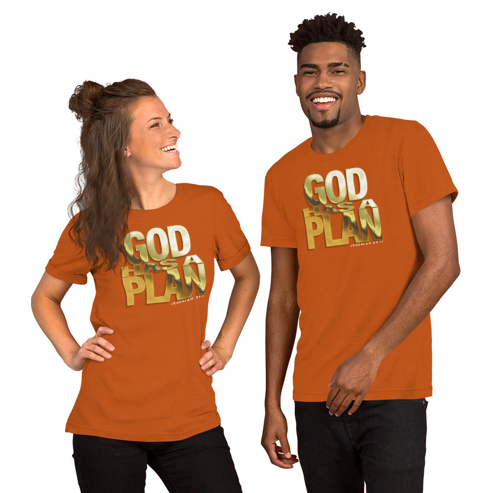 God Has A Plan Short-Sleeve T-shirt