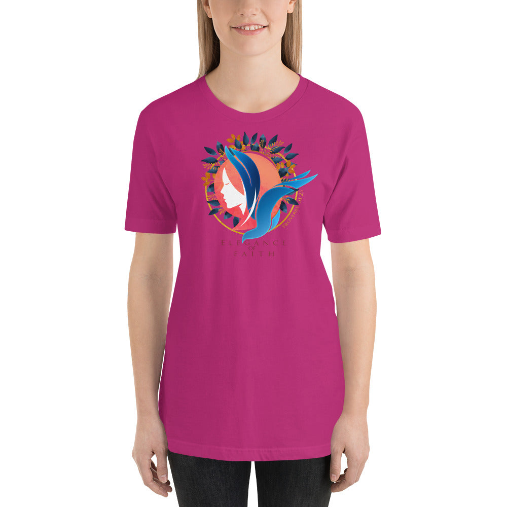 "Elegance of Faith"  Women's Short-Sleeve