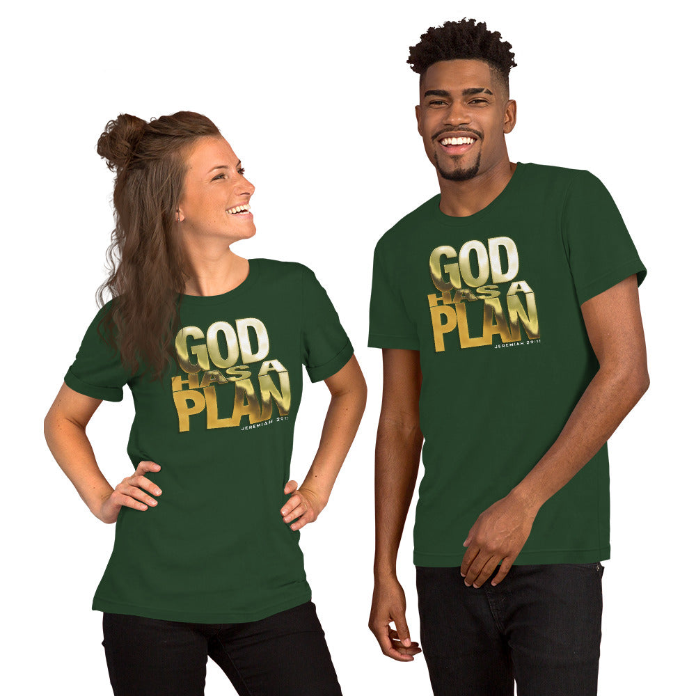 God Has A Plan Short-Sleeve T-shirt