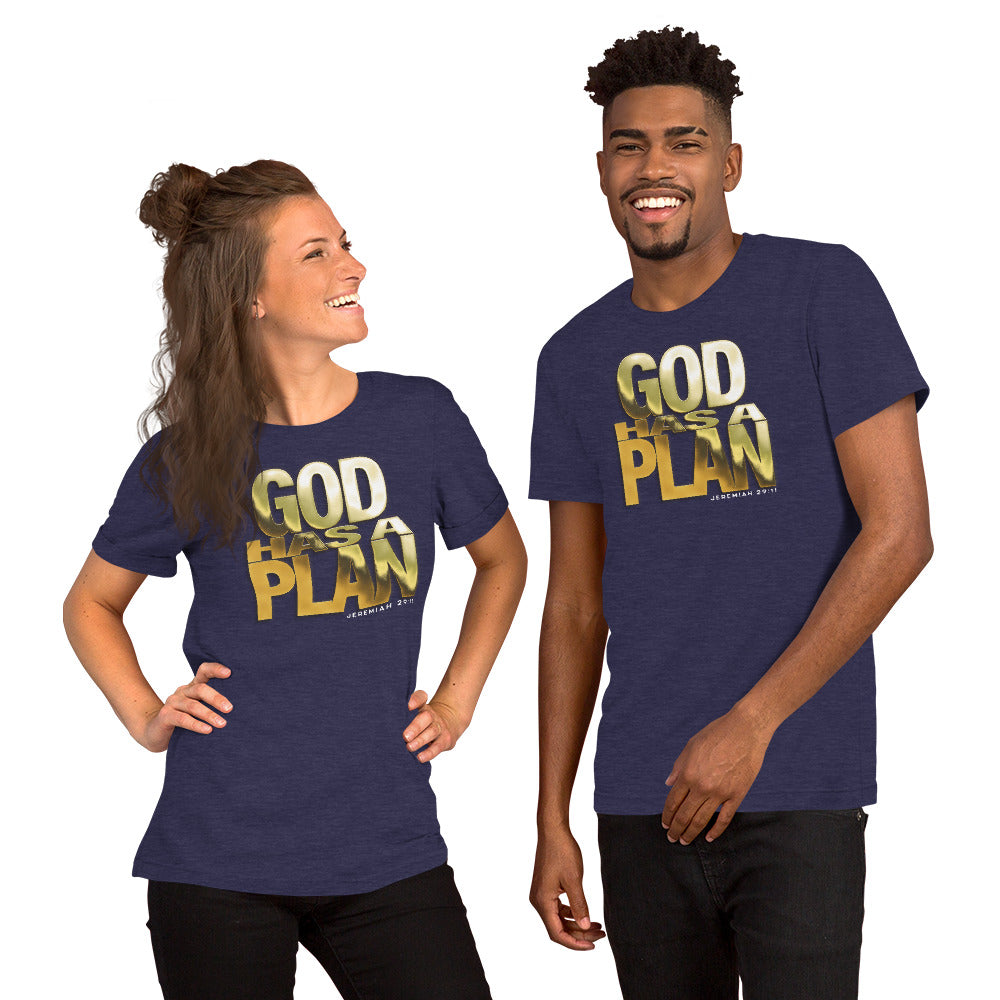 God Has A Plan Short-Sleeve T-shirt