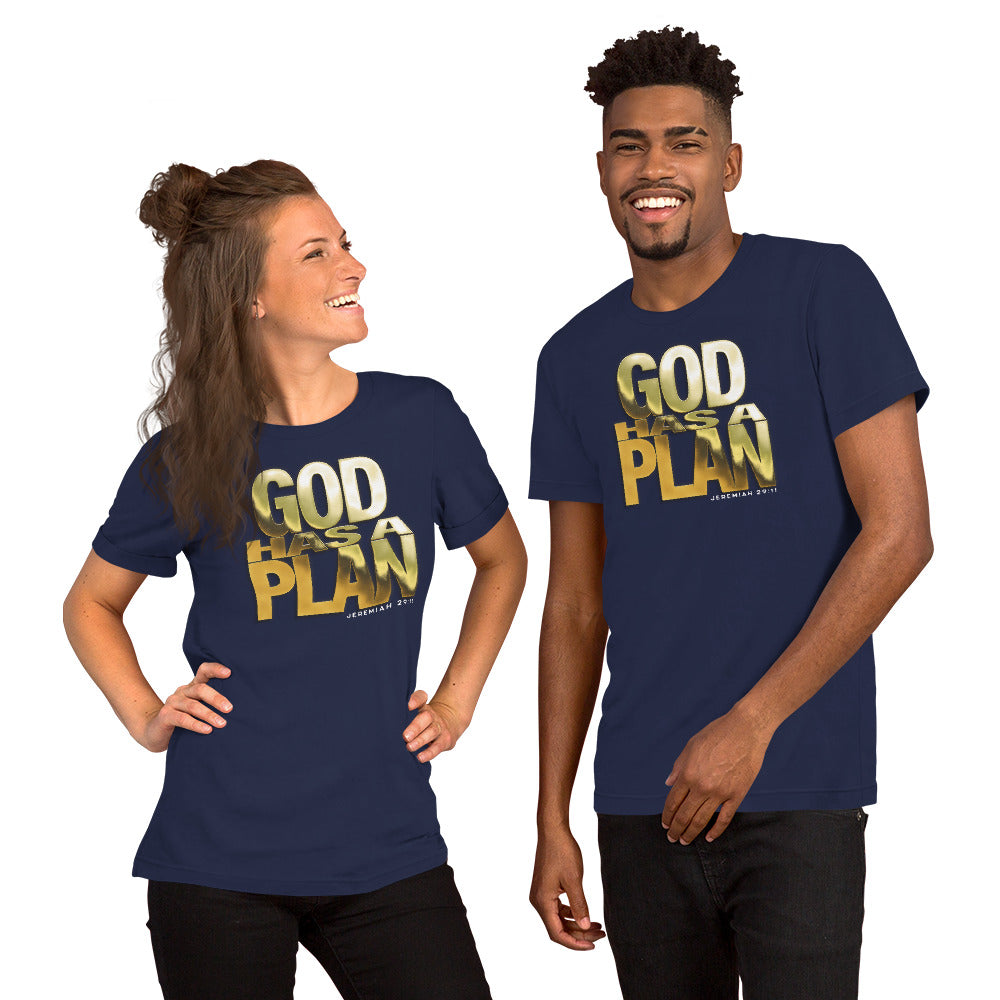 God Has A Plan Short-Sleeve T-shirt