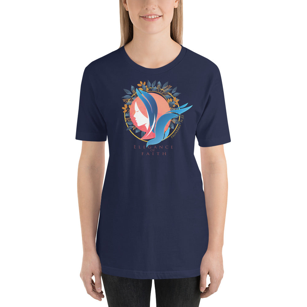 "Elegance of Faith"  Women's Short-Sleeve