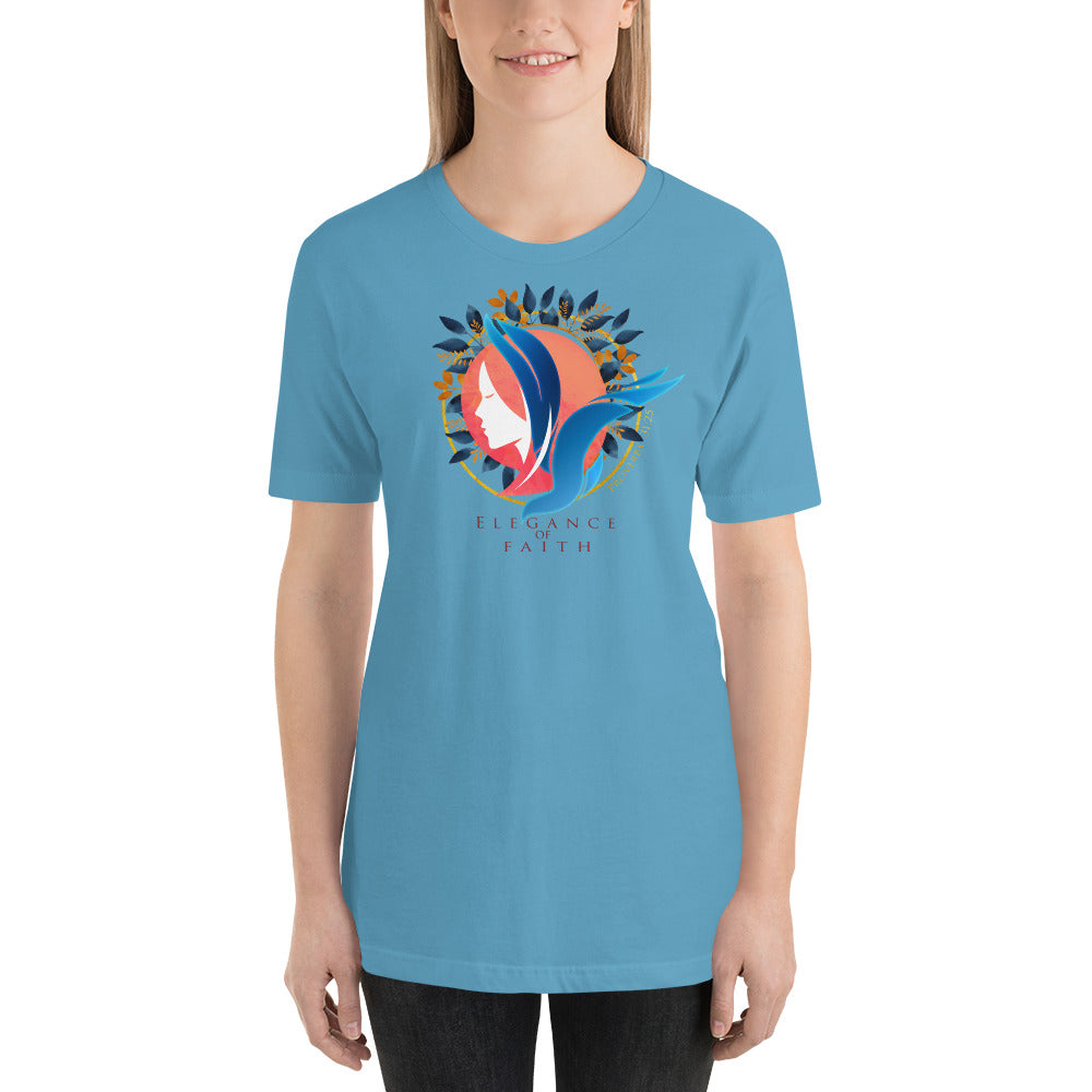 "Elegance of Faith"  Women's Short-Sleeve