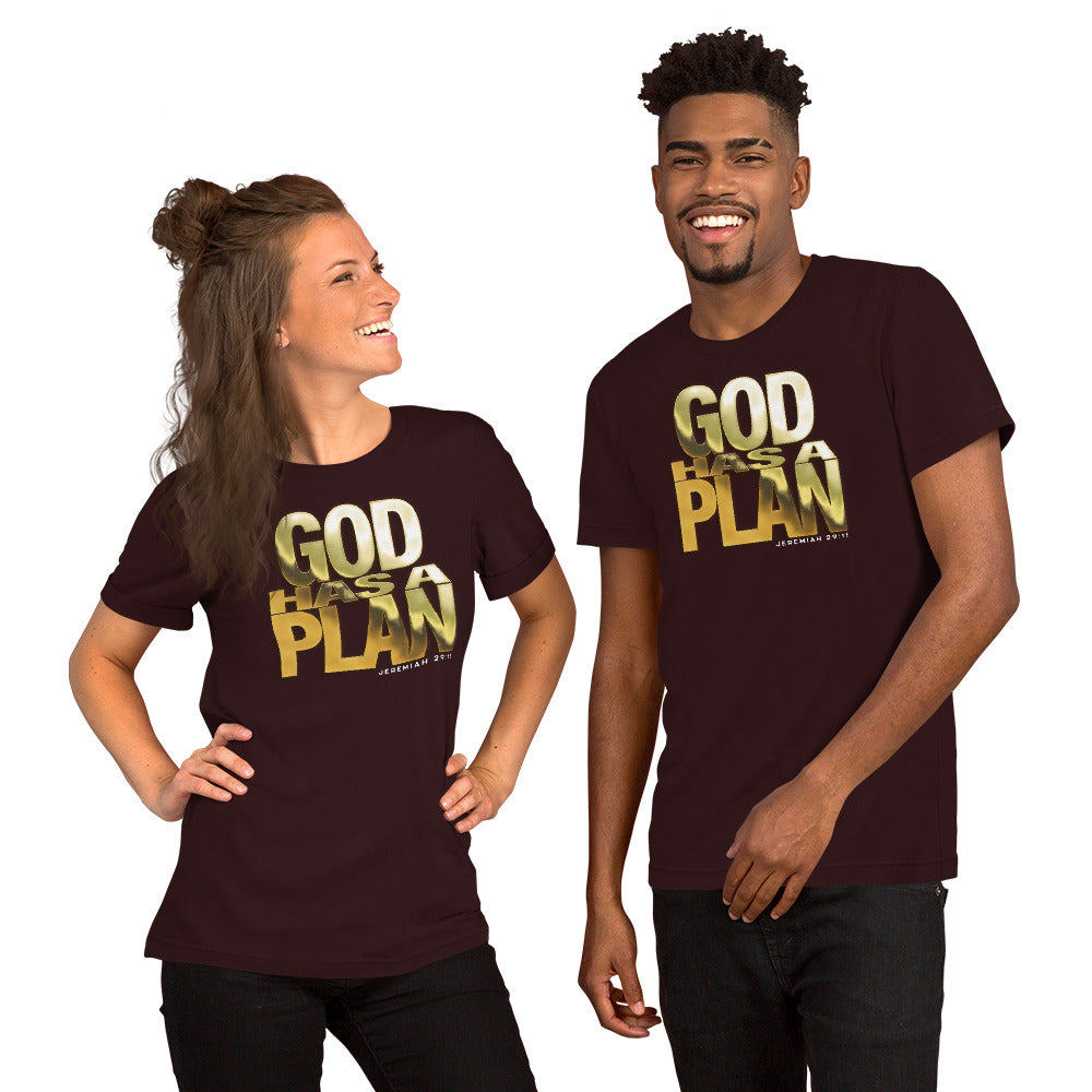 God Has A Plan Short-Sleeve T-shirt