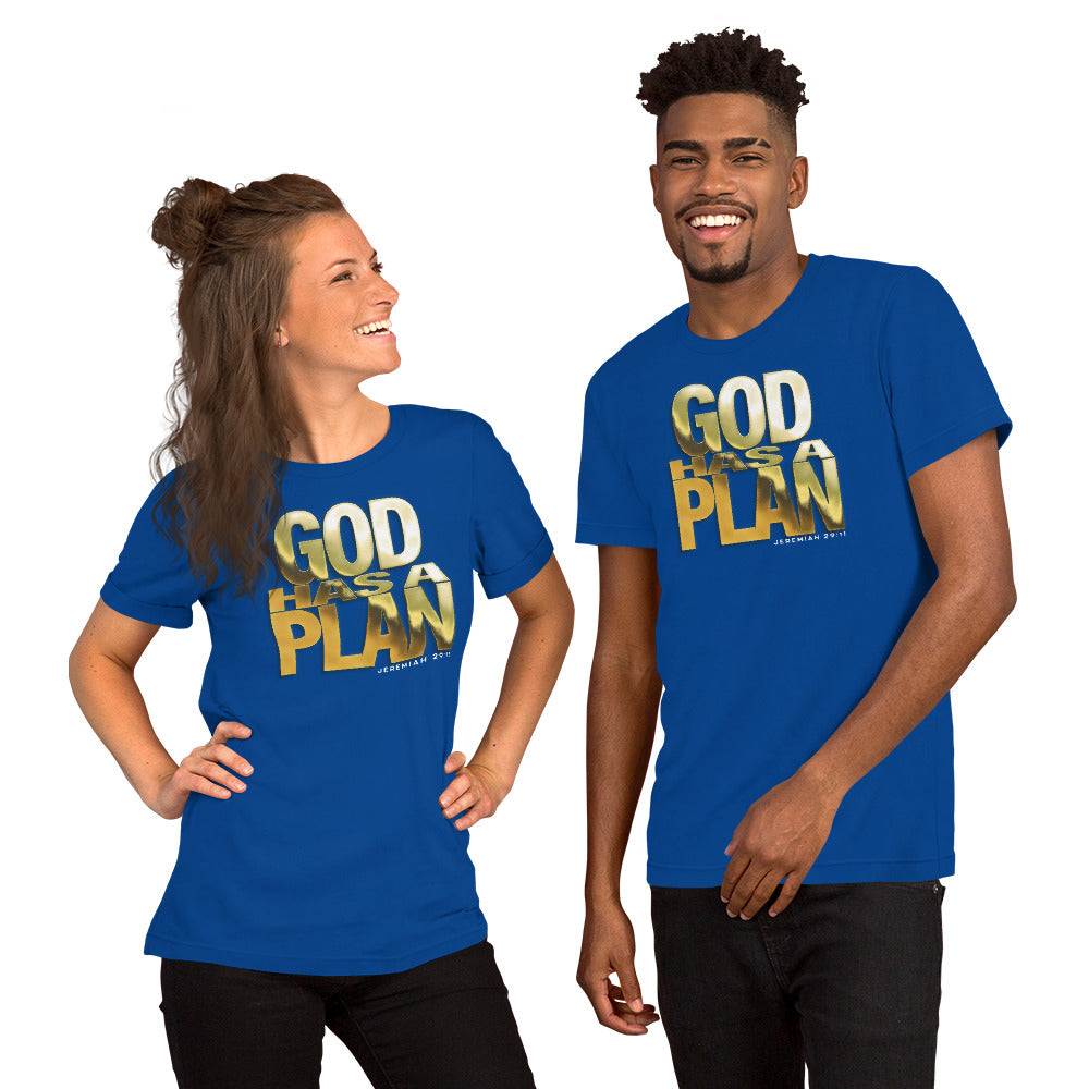 God Has A Plan Short-Sleeve T-shirt