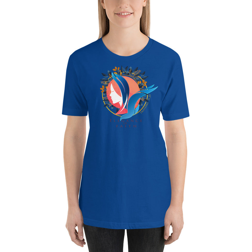 "Elegance of Faith"  Women's Short-Sleeve