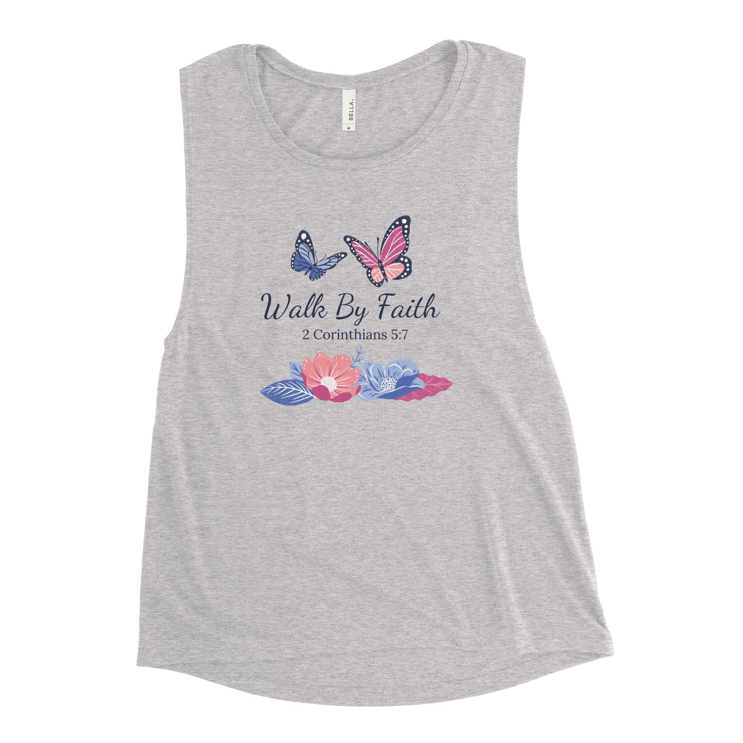 Walk By Faith Ladies’ Muscle Tank