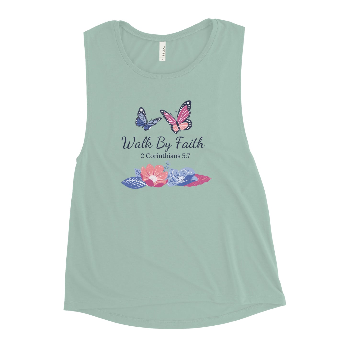 Walk By Faith Ladies’ Muscle Tank