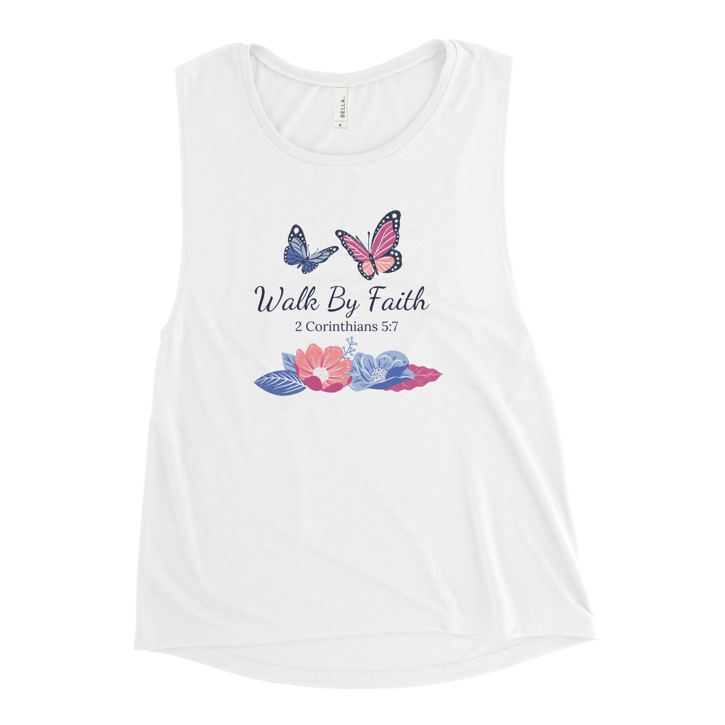 Walk By Faith Ladies’ Muscle Tank